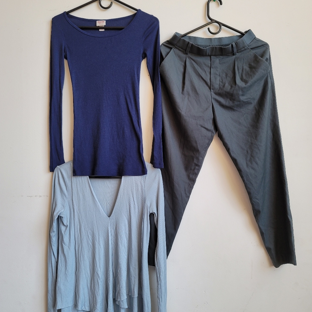 Bundle of 3: BCBG, Uniqlo